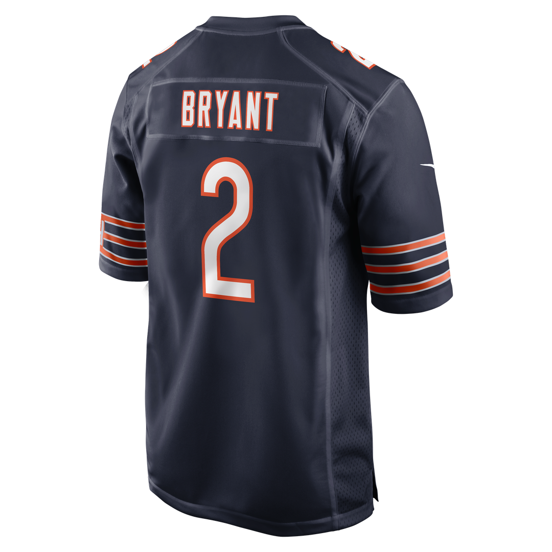 Coby Bryant Chicago Bears Game Jersey - Navy