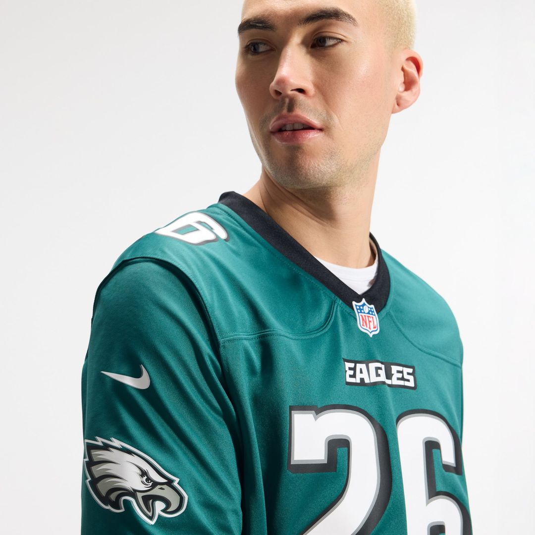 Saquon Barkley Philadelphia Eagles Alternate Game Jersey - Black