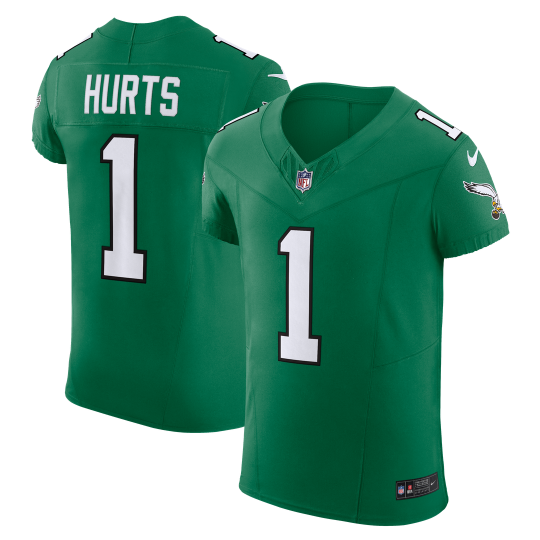 Jalen Hurts Philadelphia Eagles Alternate Vapor F.U.S.E. Elite Jersey - Kelly Green