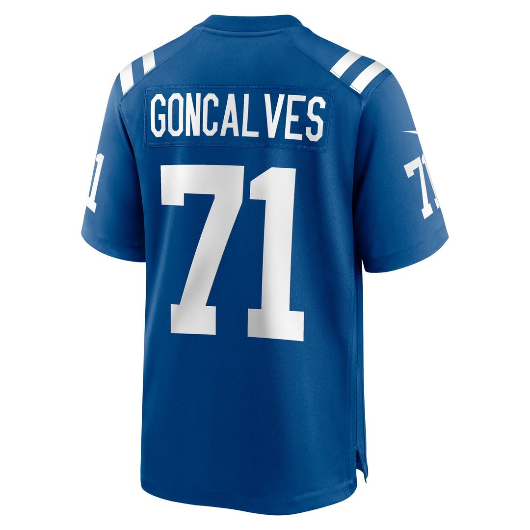 Matt Goncalves Indianapolis Colts Game Jersey - Royal Blue