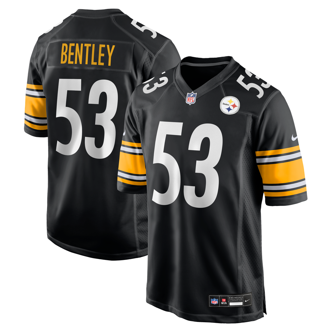 JaWhaun Bentley Pittsburgh Steelers Game Jersey - Black