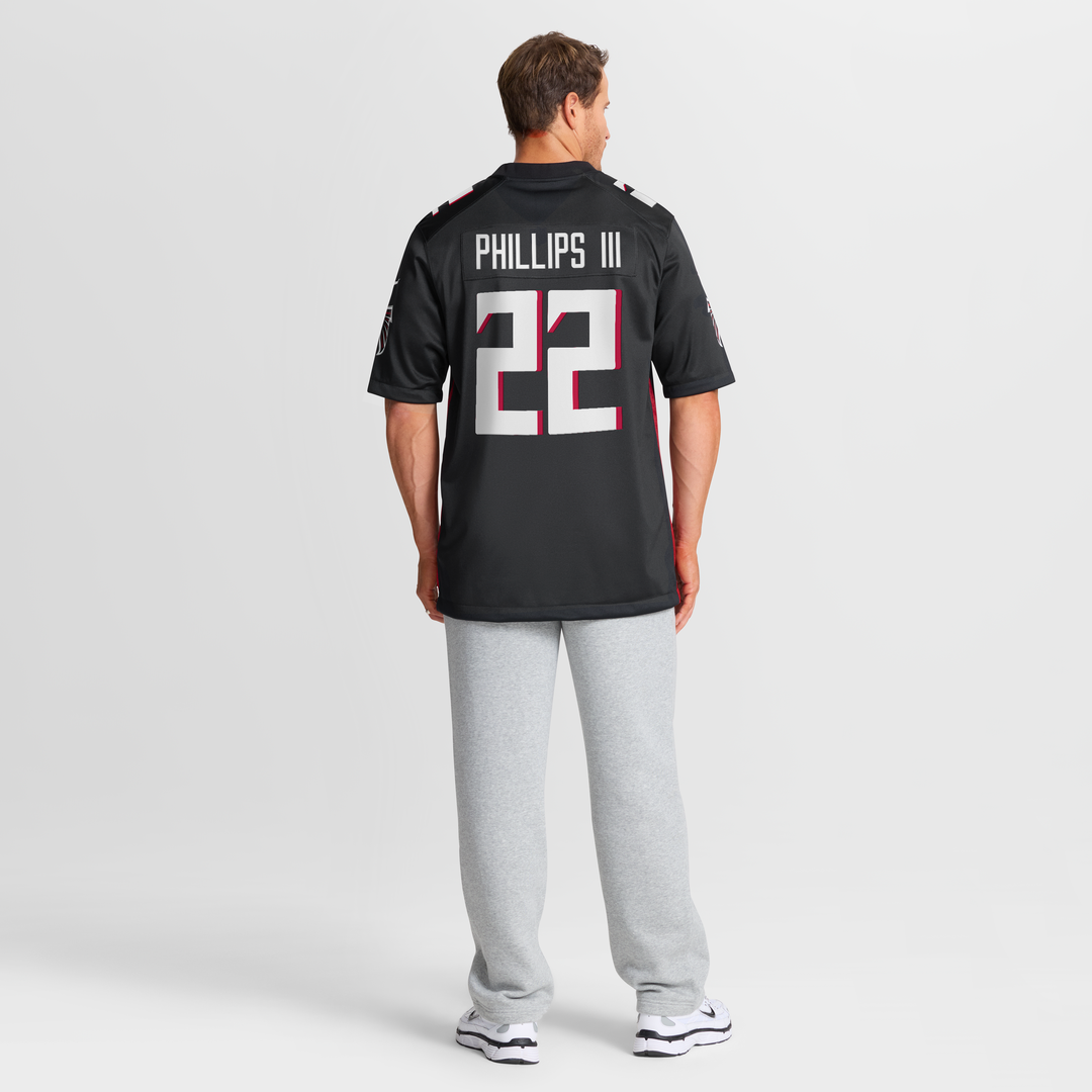 Clark Phillips III Atlanta Falcons Game Jersey - Black