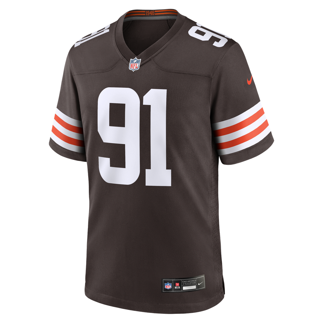 Alex Wright Cleveland Browns Game Jersey - Brown