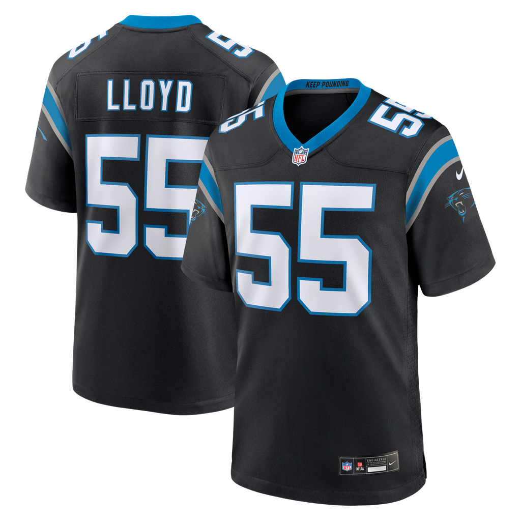 Devin Lloyd Carolina Panthers Game Jersey - Black