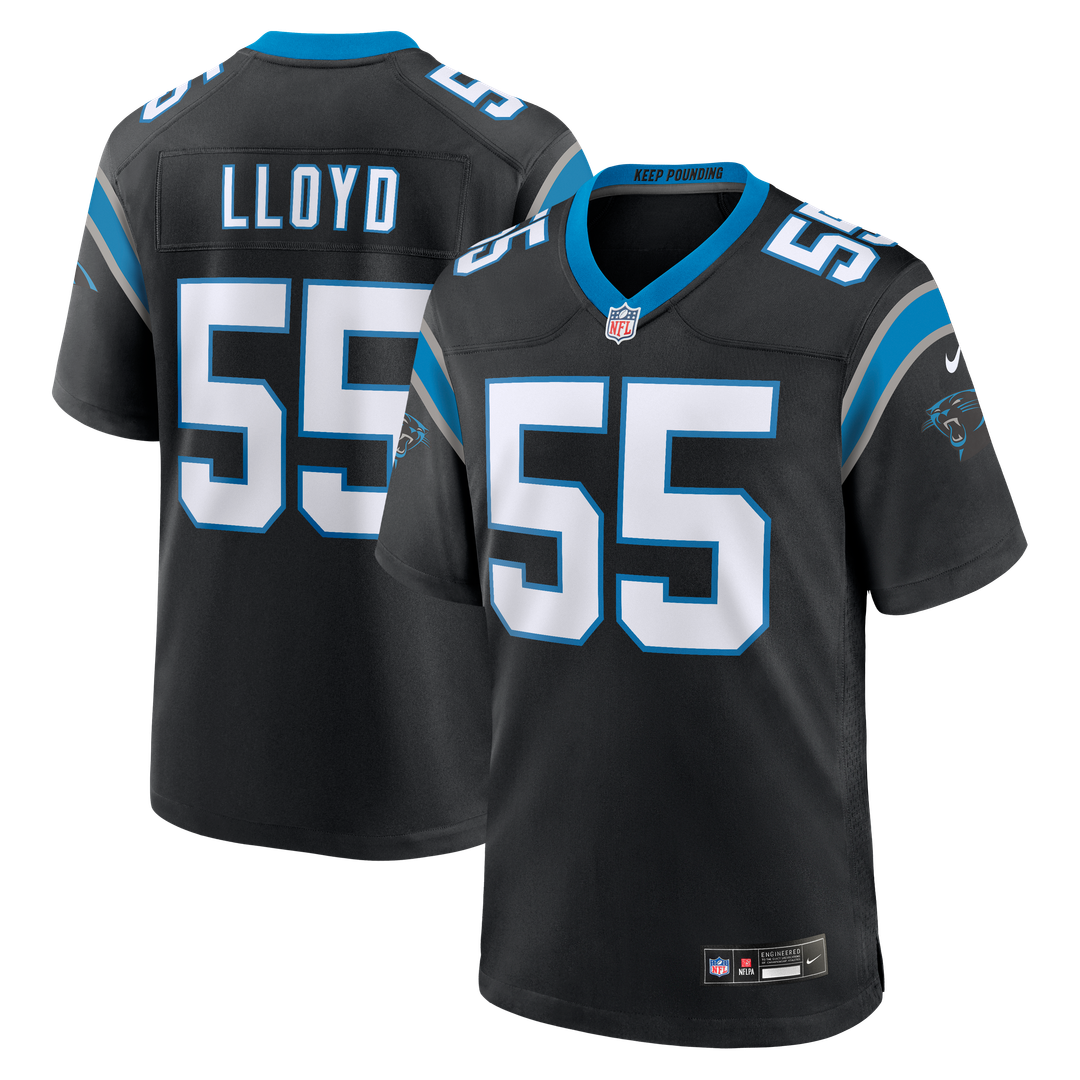 Devin Lloyd Carolina Panthers Game Jersey - Black