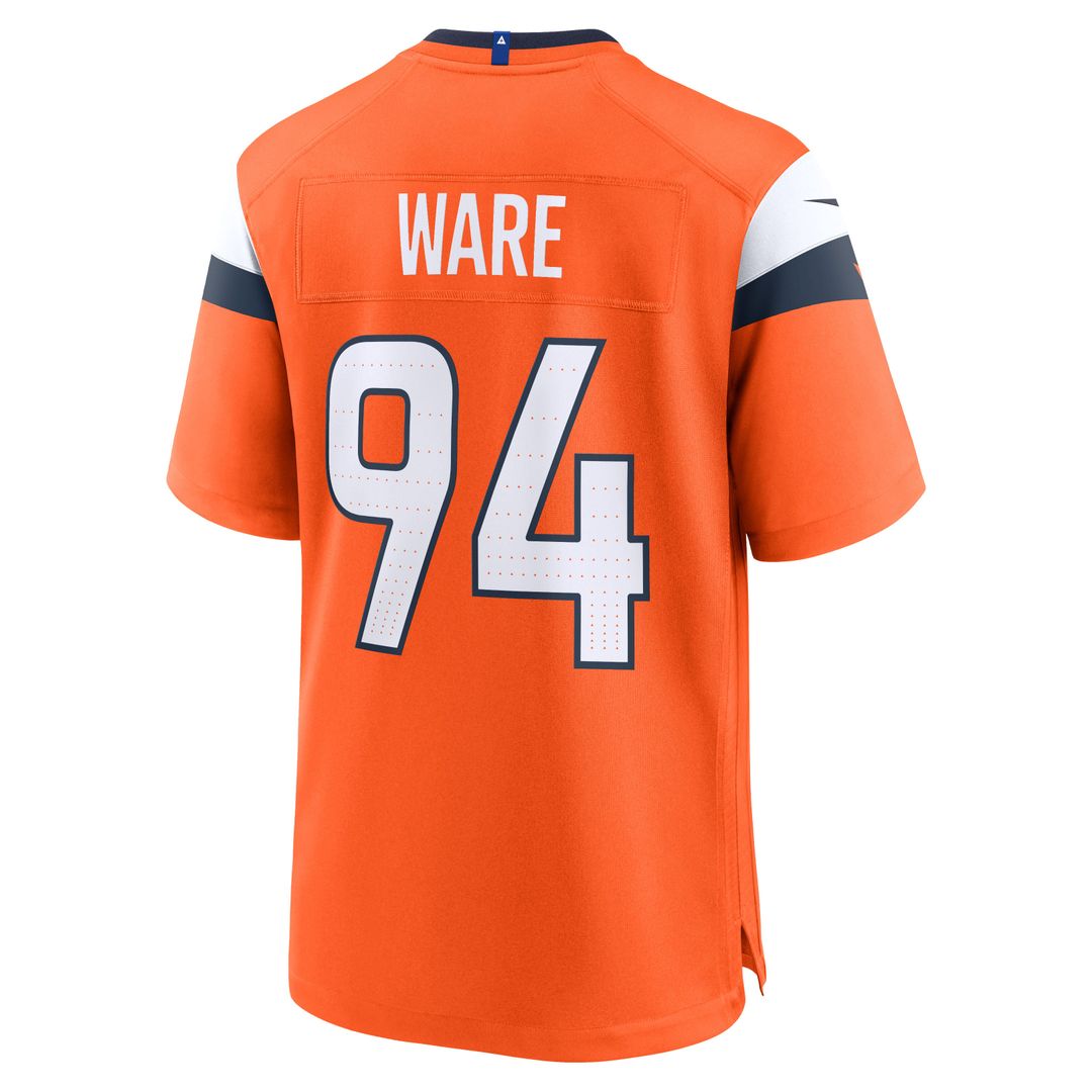 DeMarcus Ware Denver Broncos Team Game Jersey - Orange