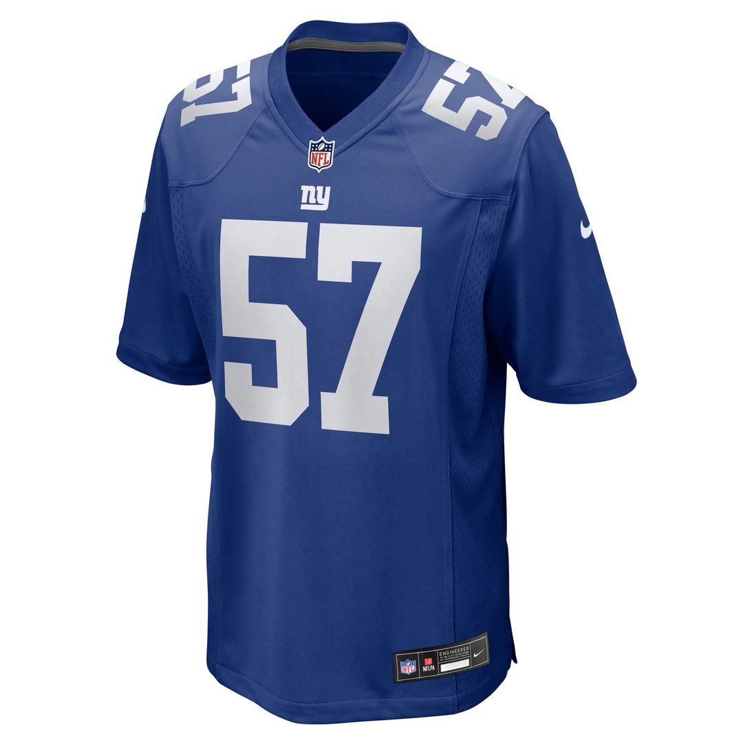 Chauncey Golston New York Giants Game Jersey - Royal Blue