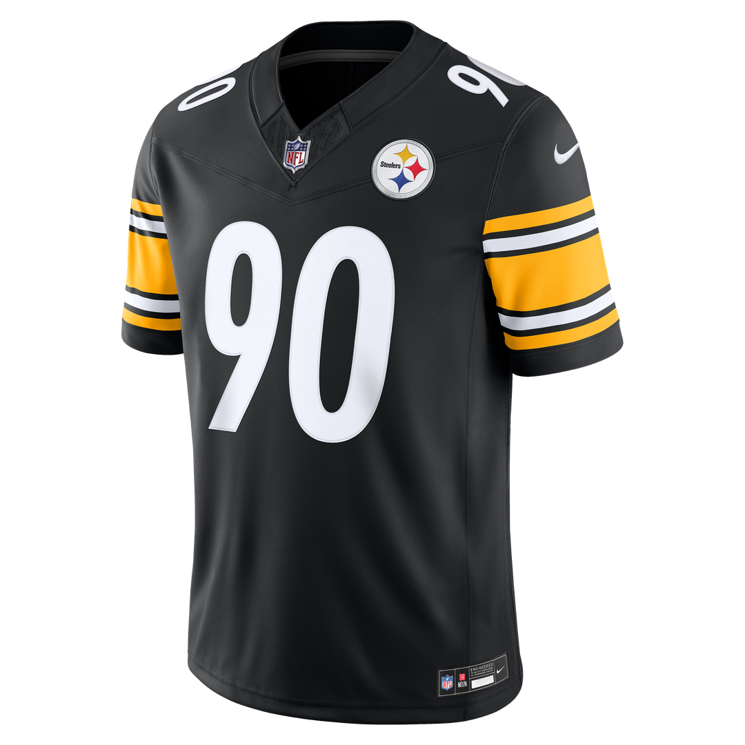 T.J. Watt Pittsburgh Steelers Alternate Vapor F.U.S.E. Stitched Limited Jersey - Gold