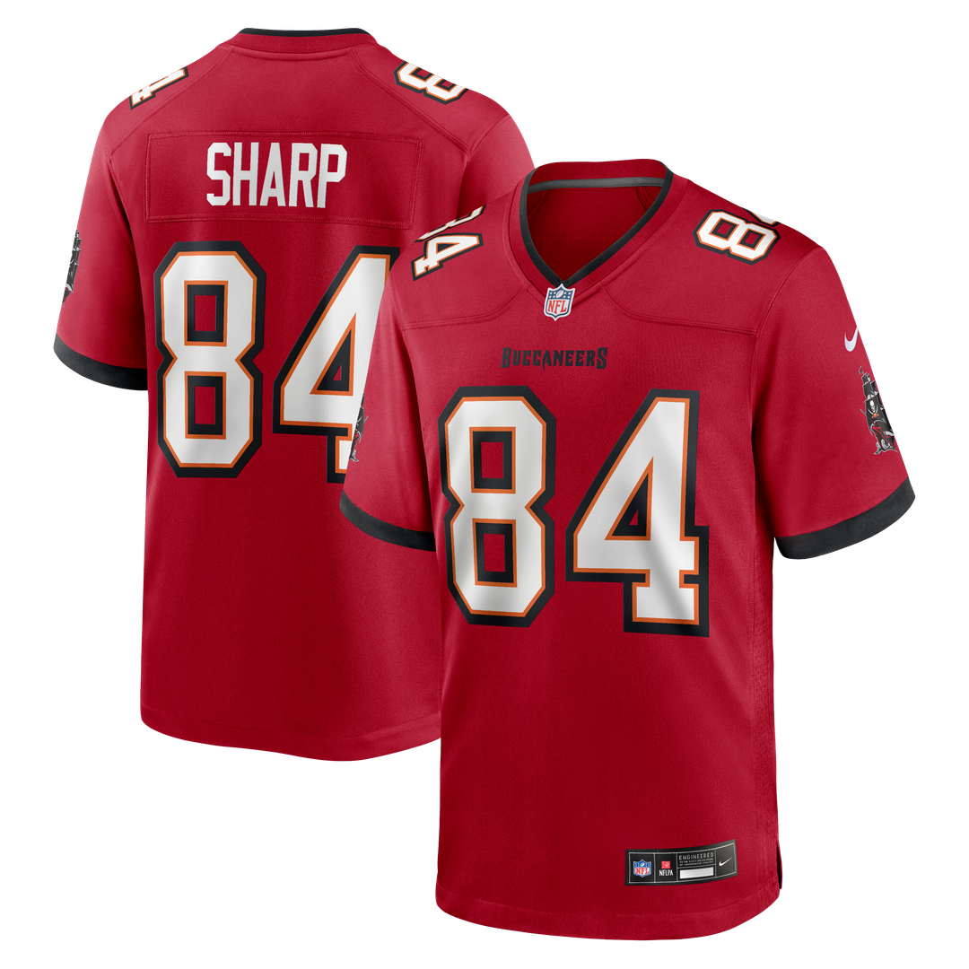 Bauer Sharp Tampa Bay Buccaneers Game Jersey - Red