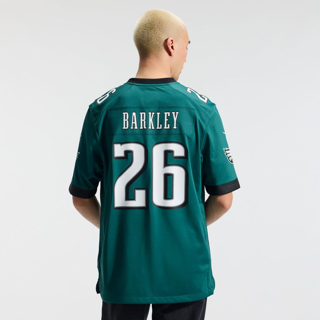 Saquon Barkley Philadelphia Eagles Game Jersey - Midnight Green