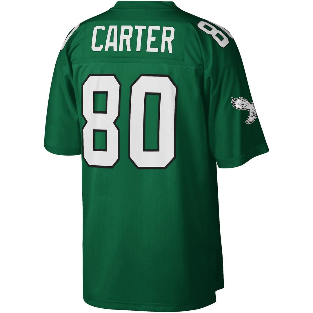Cris Carter Philadelphia Eagles Legacy Replica Jersey - Kelly Green
