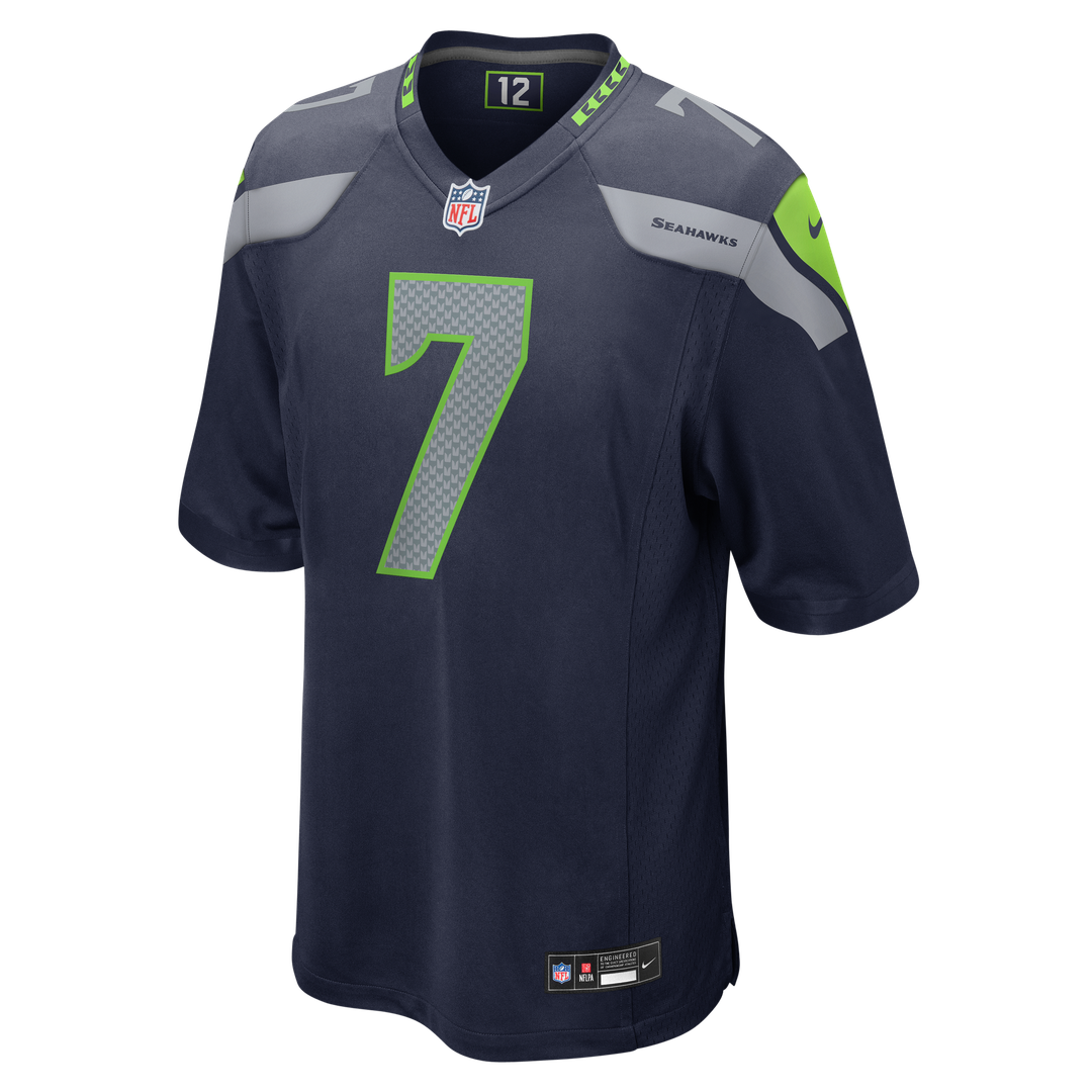 Uchenna Nwosu Seattle Seahawks Game Jersey - College Navy