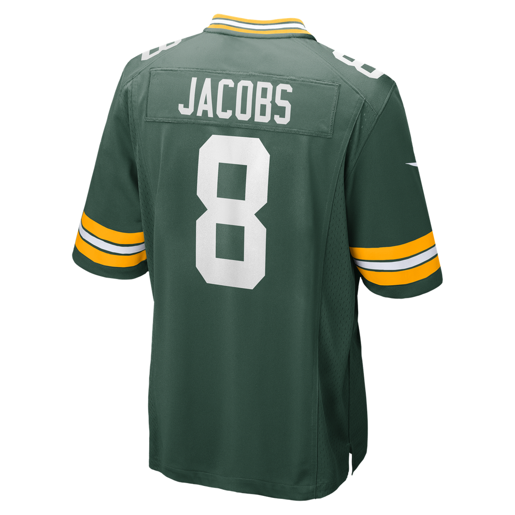 Josh Jacobs Green Bay Packers Game Jersey - Green