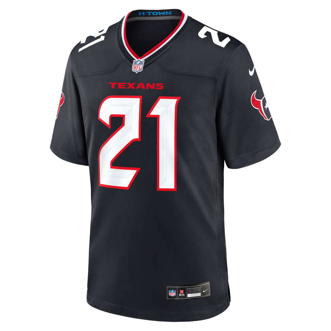 Nick Chubb Houston Texans Game Jersey - Navy
