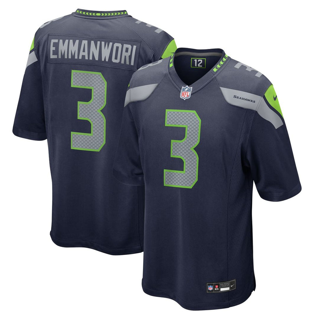 Nick Emmanwori Seattle Seahawks Game Jersey - College Navy