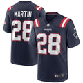 Curtis Martin New England Patriots Game Jersey - Navy