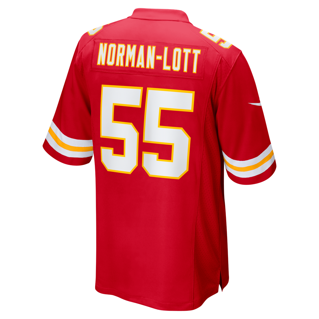 Omarr Norman-Lott Kansas City Chiefs Game Jersey - Red
