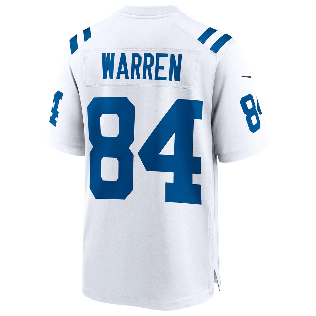 Tyler Warren Indianapolis Colts Game Jersey - Royal Blue