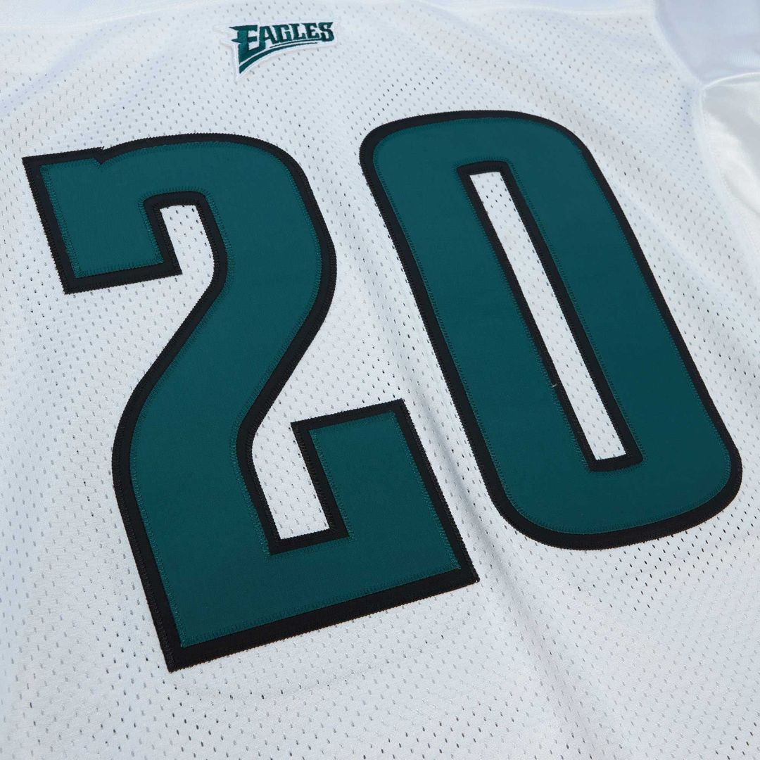 Brian Dawkins Philadelphia Eagles 1996 Authentic Throwback Jersey - White