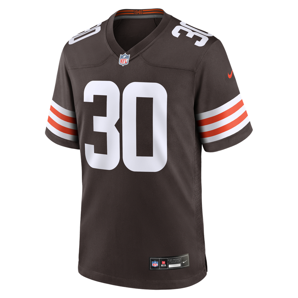 Zion Washington Cleveland Browns Game Jersey - Brown