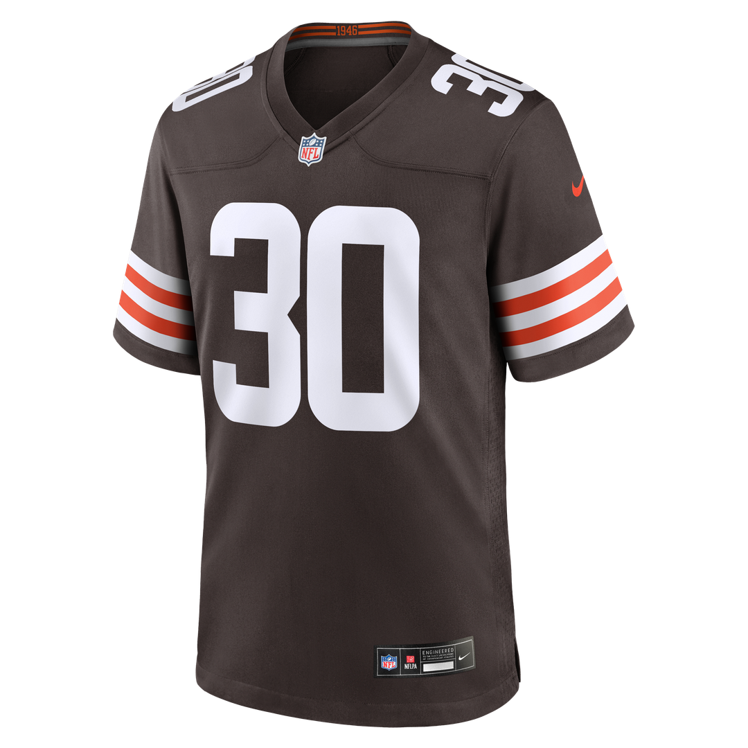 Zion Washington Cleveland Browns Game Jersey - Brown