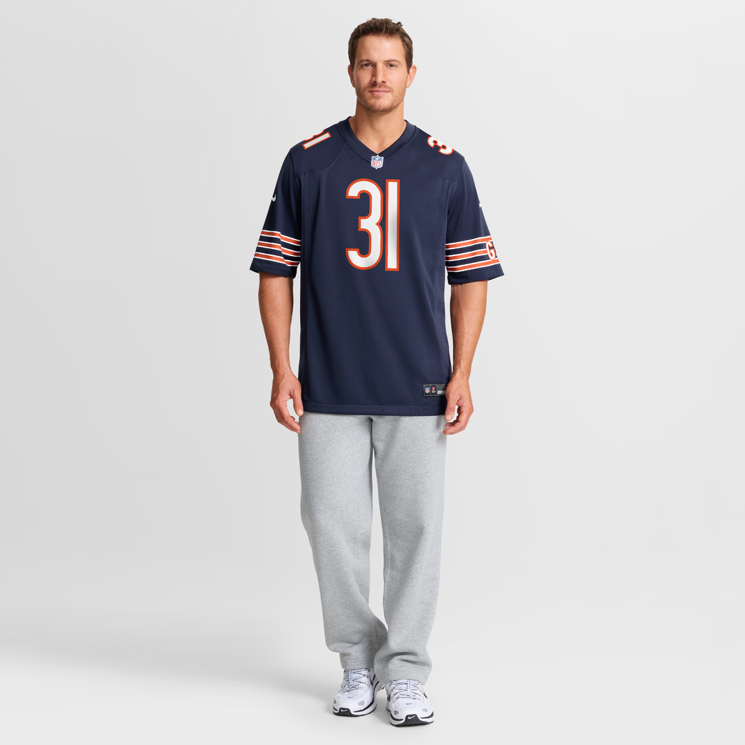 Dillon Thieneman Chicago Bears Game Jersey - Navy