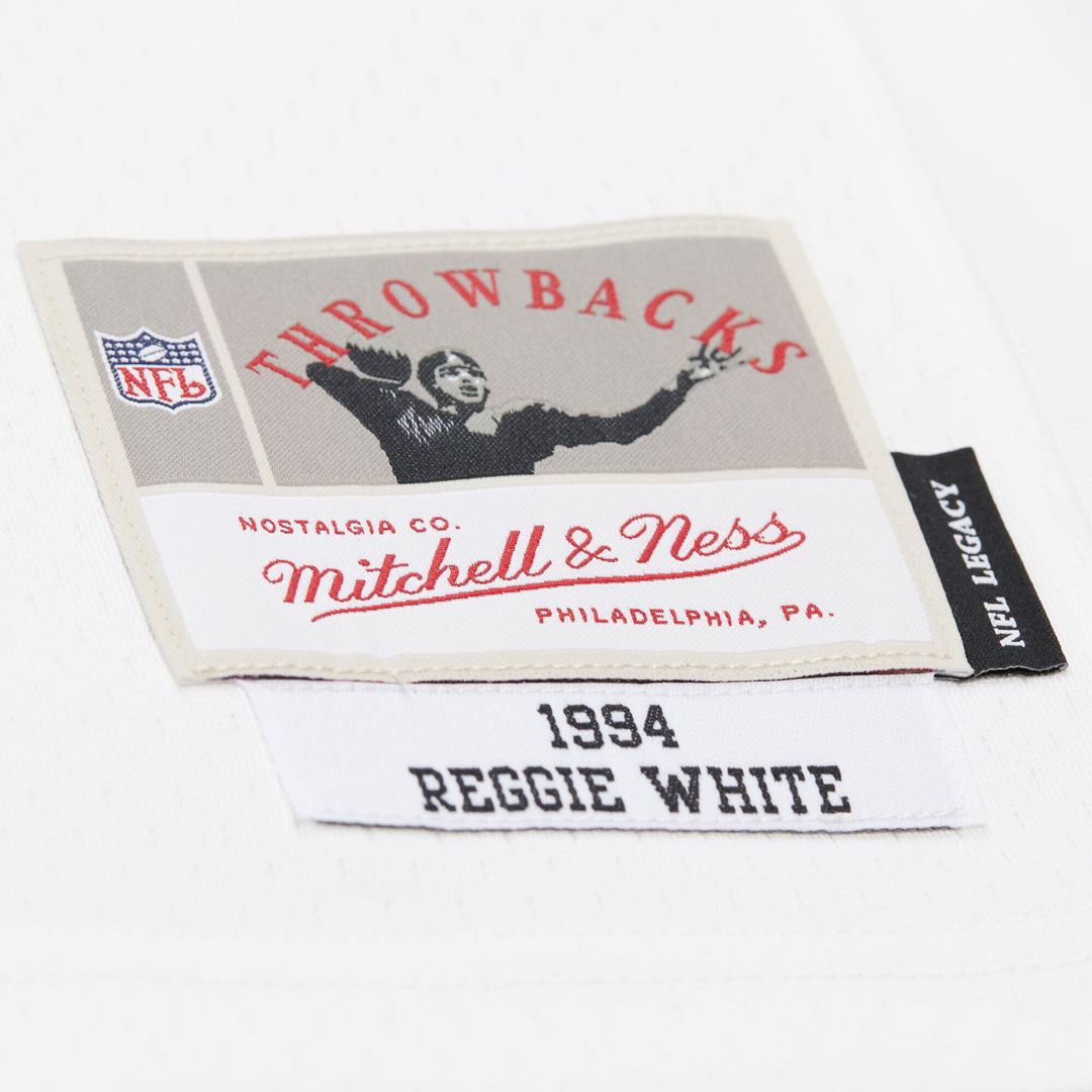 Reggie White Green Bay Packers 1994 Legacy Replica Jersey - White