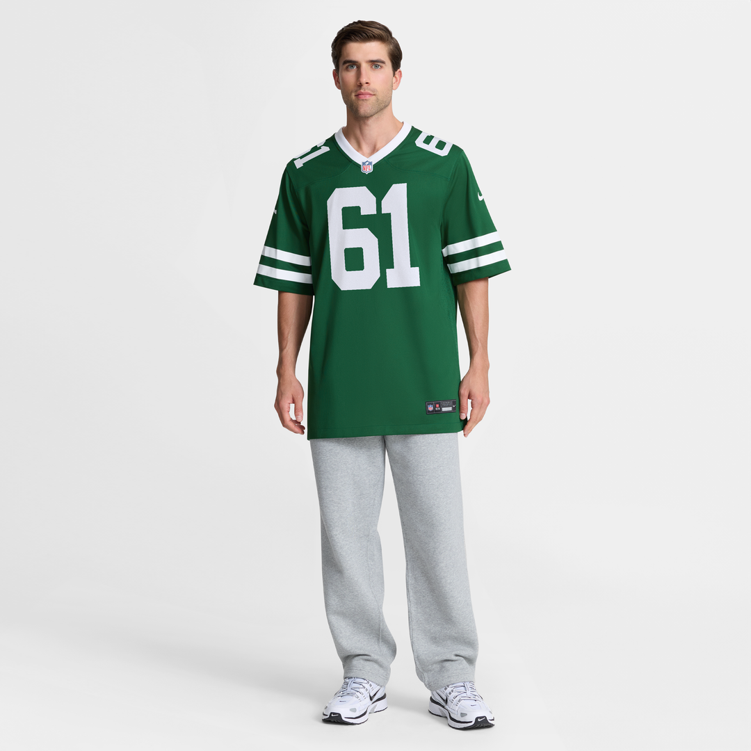 Max Mitchell New York Jets Game Jersey - Legacy Green