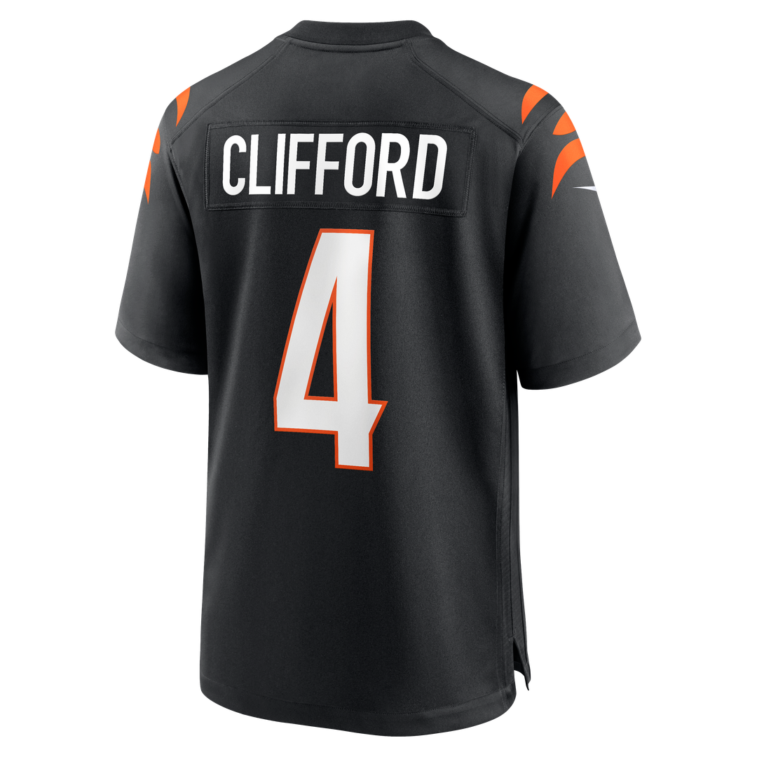Sean Clifford Cincinnati Bengals Game Jersey - Black