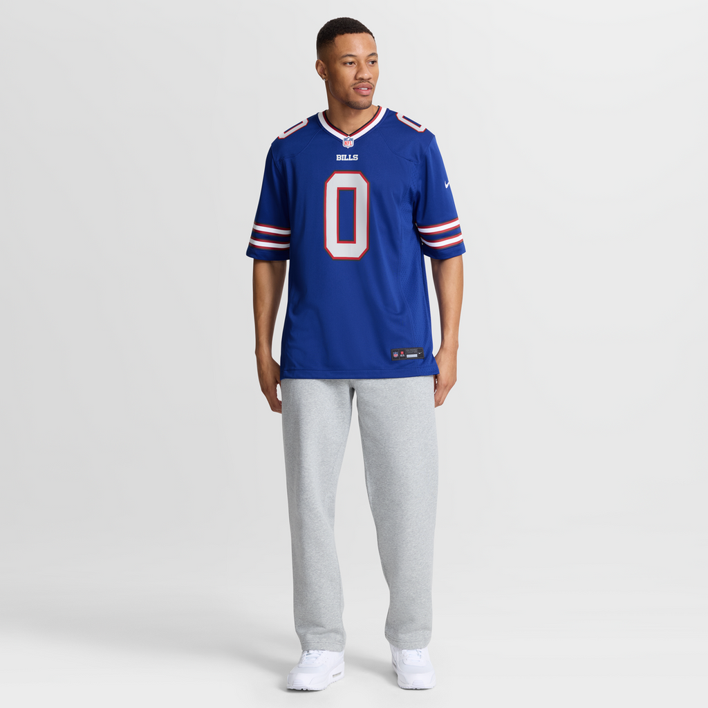 Keon Coleman Buffalo Bills Alternate Game Jersey - Red