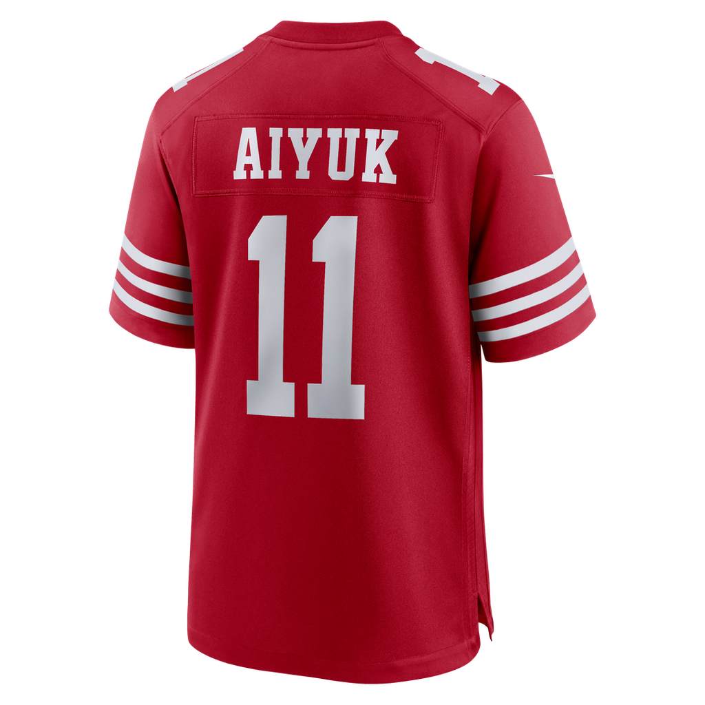Brandon Aiyuk San Francisco 49ers Team Game Jersey - Scarlet