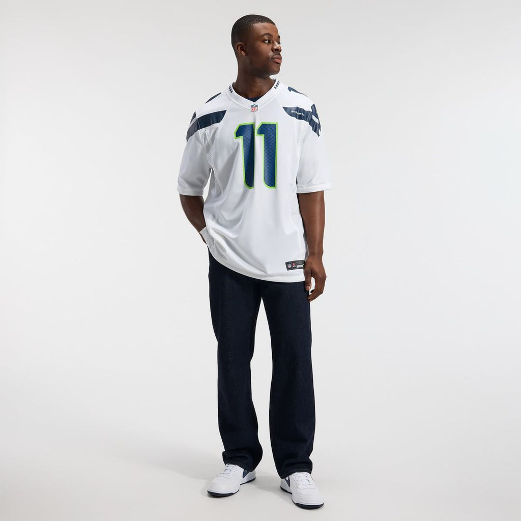 Jaxon Smith-Njigba Seattle Seahawks Game Jersey - White