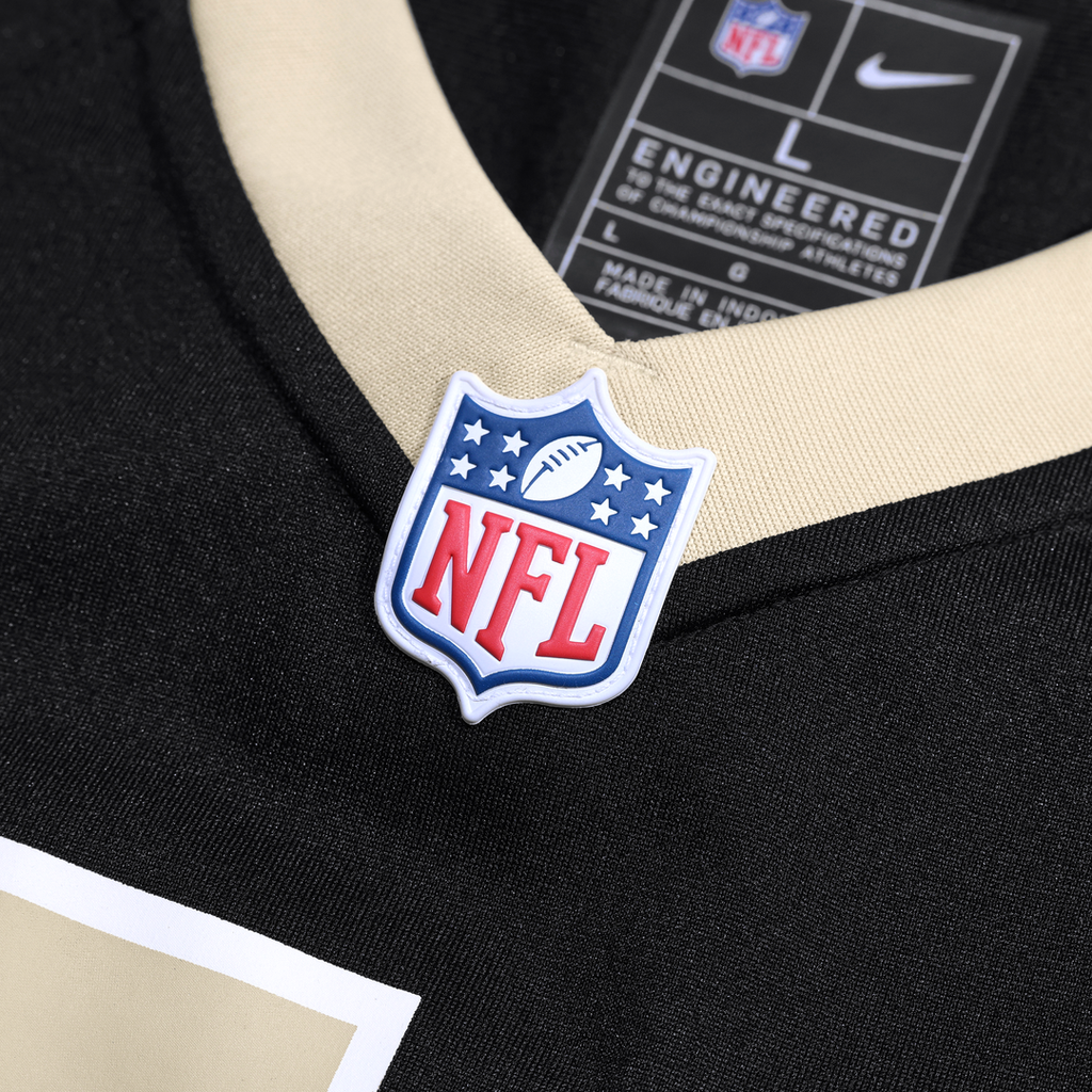 Dillon Radunz New Orleans Saints Game Jersey - Black