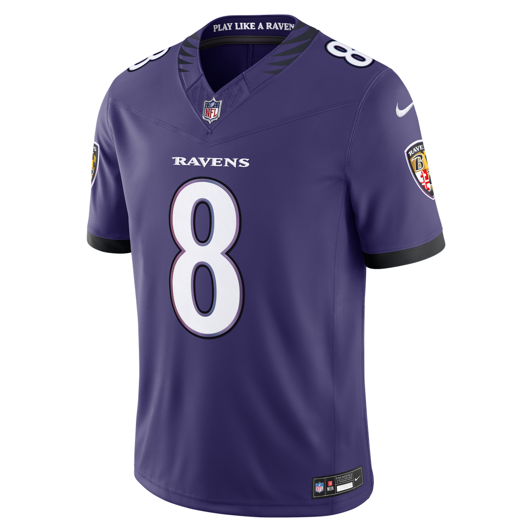 Lamar Jackson Baltimore Ravens Alternate Alternate Vapor F.U.S.E. Stitched Limited Jersey - Black