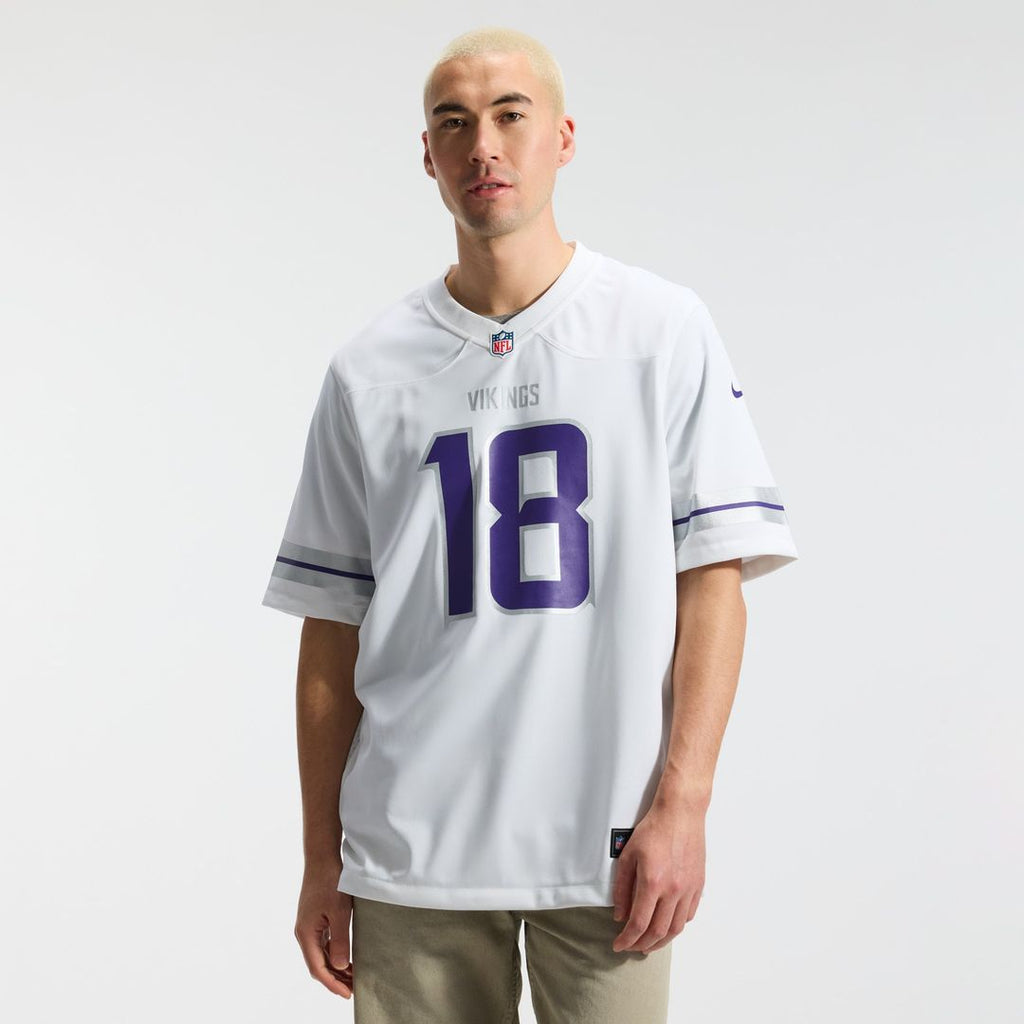 Justin Jefferson Minnesota Vikings Alternate Game Jersey - White