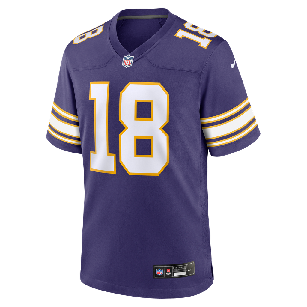 Justin Jefferson Minnesota Vikings Alternate Game Jersey - White