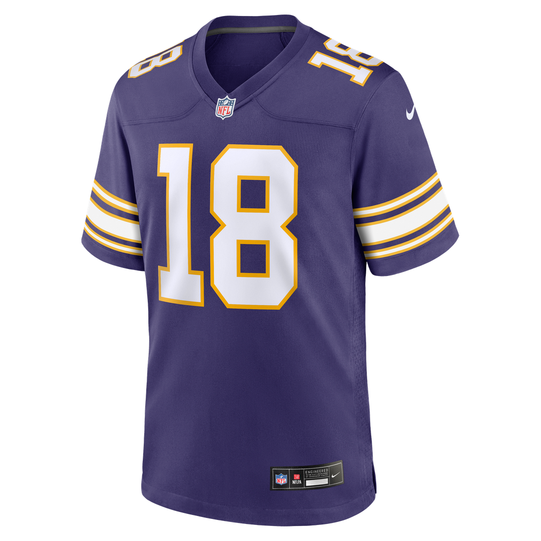 Justin Jefferson Minnesota Vikings Alternate Game Jersey - White