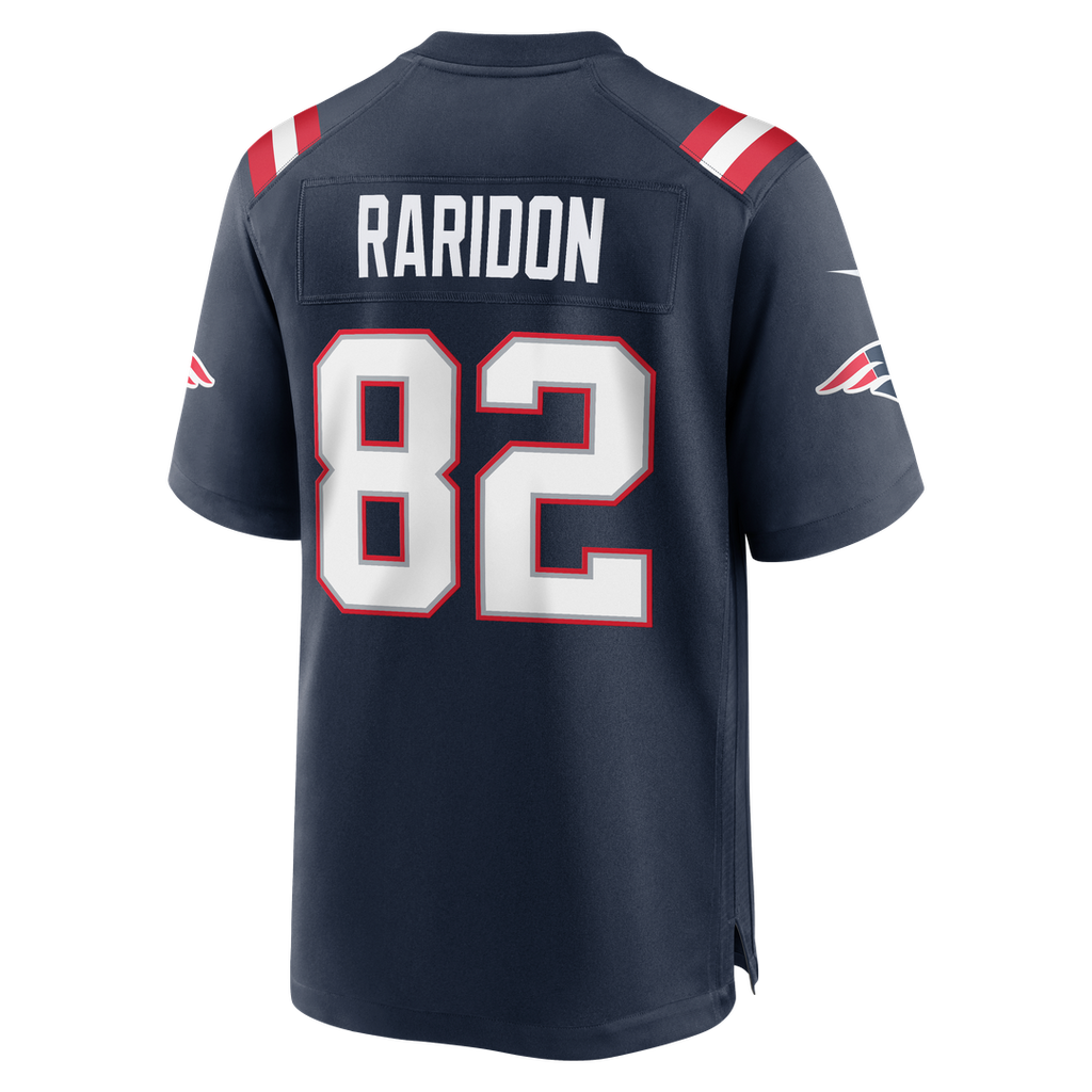 Eli Raridon New England Patriots Game Jersey - Navy