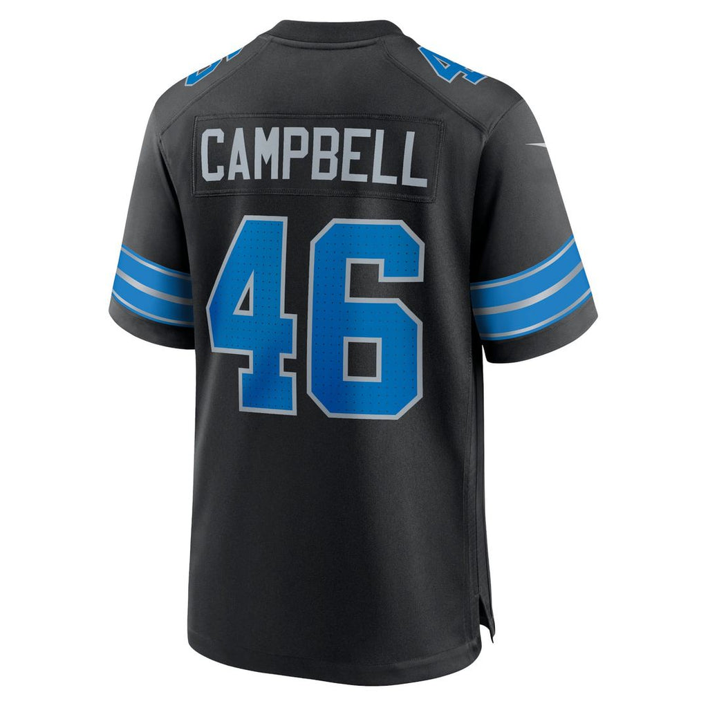 Jack Campbell Detroit Lions Game Jersey - Blue