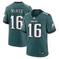 Tanner McKee Philadelphia Eagles Game Jersey - Midnight Green