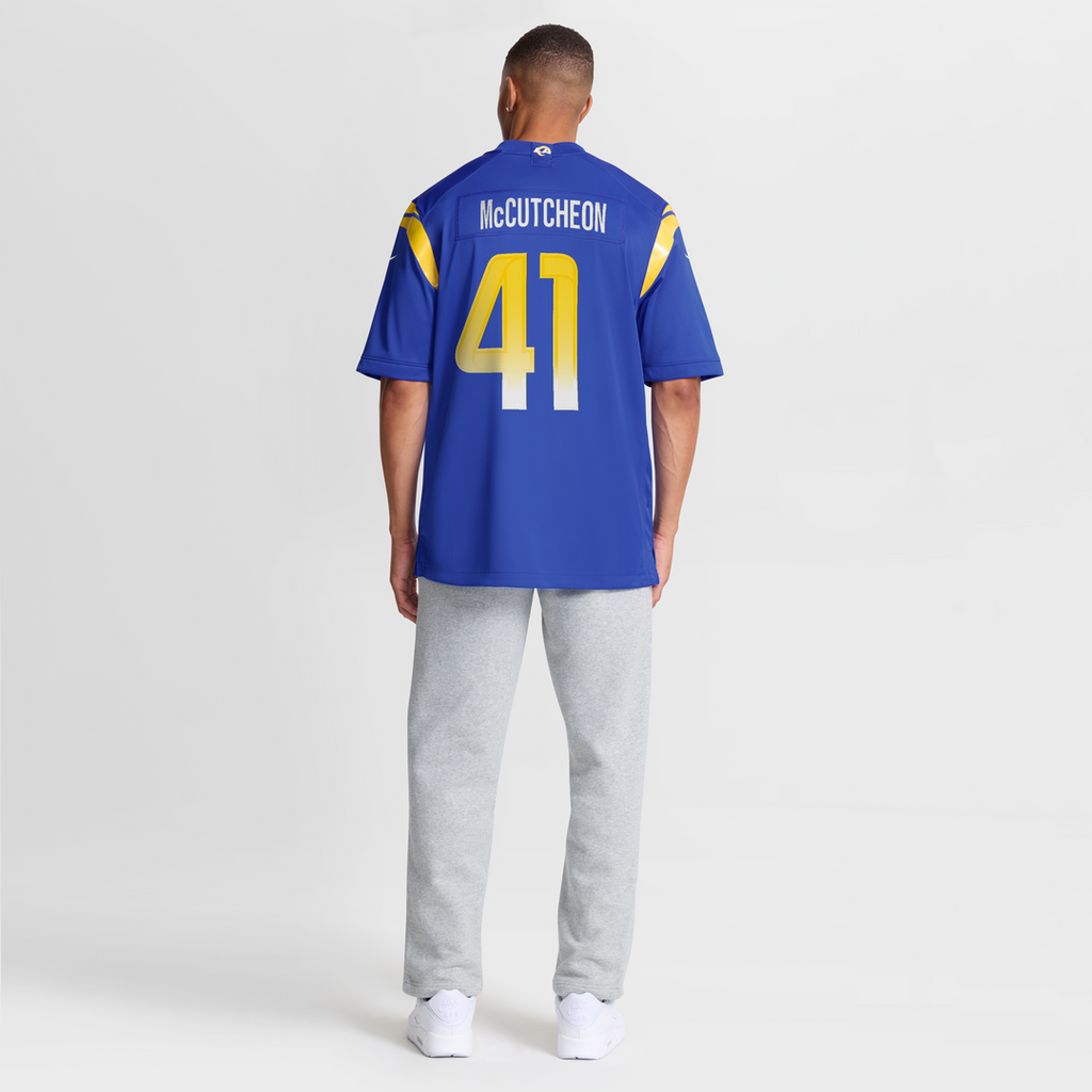 Cameron McCutcheon Los Angeles Rams Game Jersey - Royal Blue