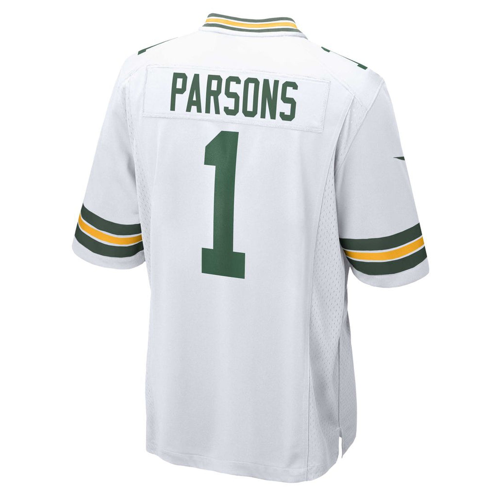 Micah Parsons Green Bay Packers Game Jersey - White