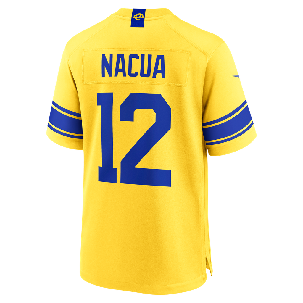 Puka Nacua Los Angeles Rams Game Jersey - Royal Blue