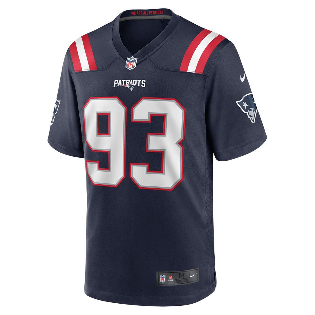Richard Seymour New England Patriots Game Jersey - Navy