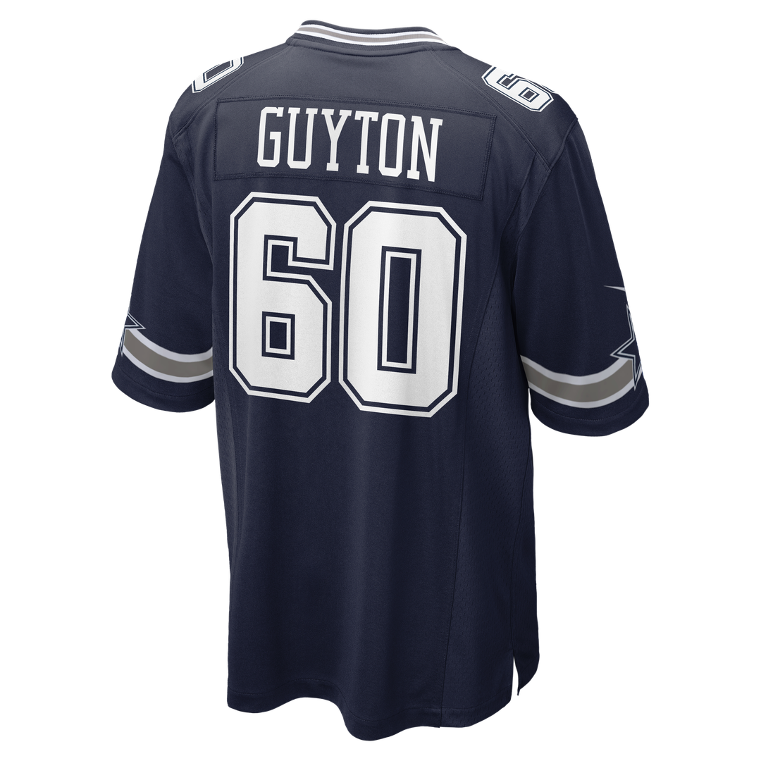 Tyler Guyton Dallas Cowboys Game Jersey - Navy