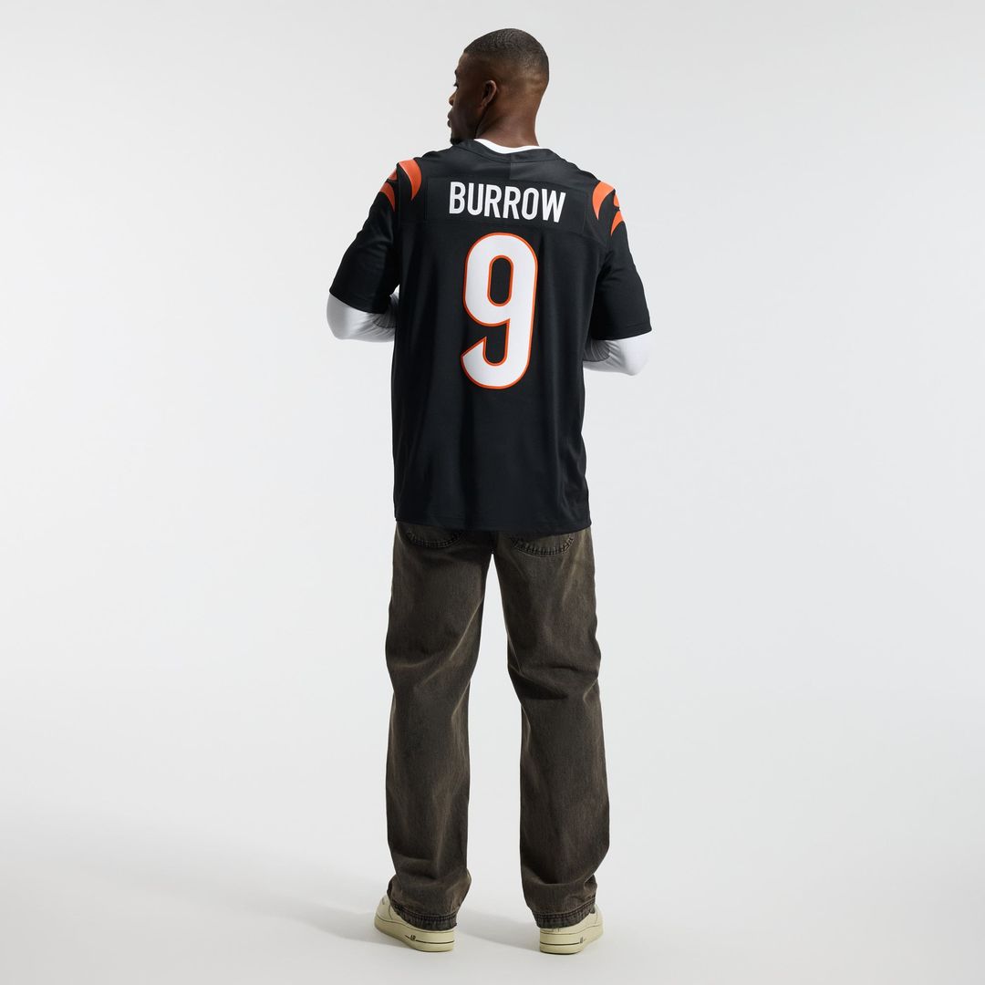 Joe Burrow Cincinnati Bengals Vapor F.U.S.E. Stitched Limited Jersey - Black