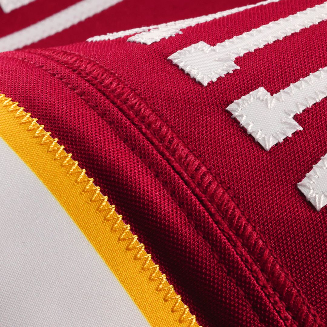 Mike Sainristil Washington Commanders Vapor F.U.S.E. Stitched Limited Jersey - Burgundy