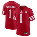 Ricky Pearsall San Francisco 49ers 80th Anniversary Game Jersey - Scarlet