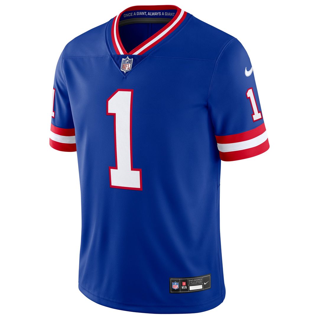 Malik Nabers New York Giants Alternate 2 Legacy Vapor Untouchable Limited Jersey - Royal Blue