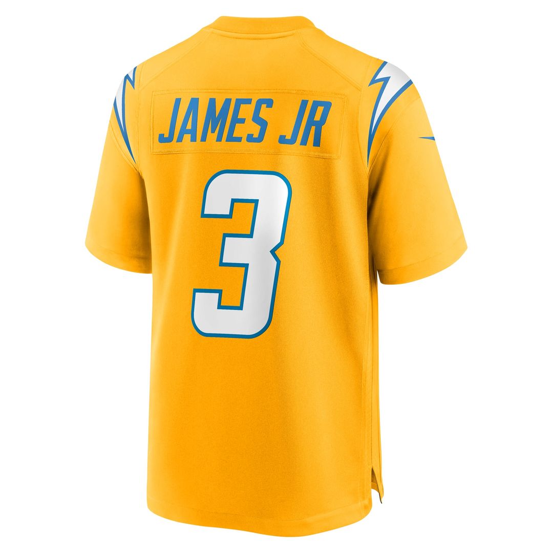 Derwin James Jr. Los Angeles Chargers Alternate Charger Power Game Jersey - Gold